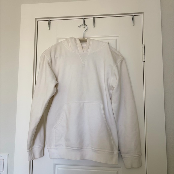 Lululemon Women's Cream Pullover Hoodie - Classic Cozy Sweatshirt - Picture 2 of 8